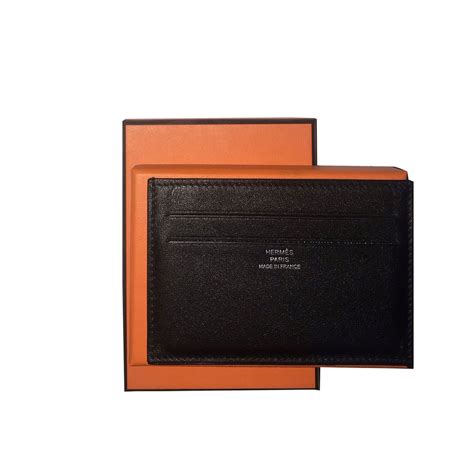 hermes men card holder